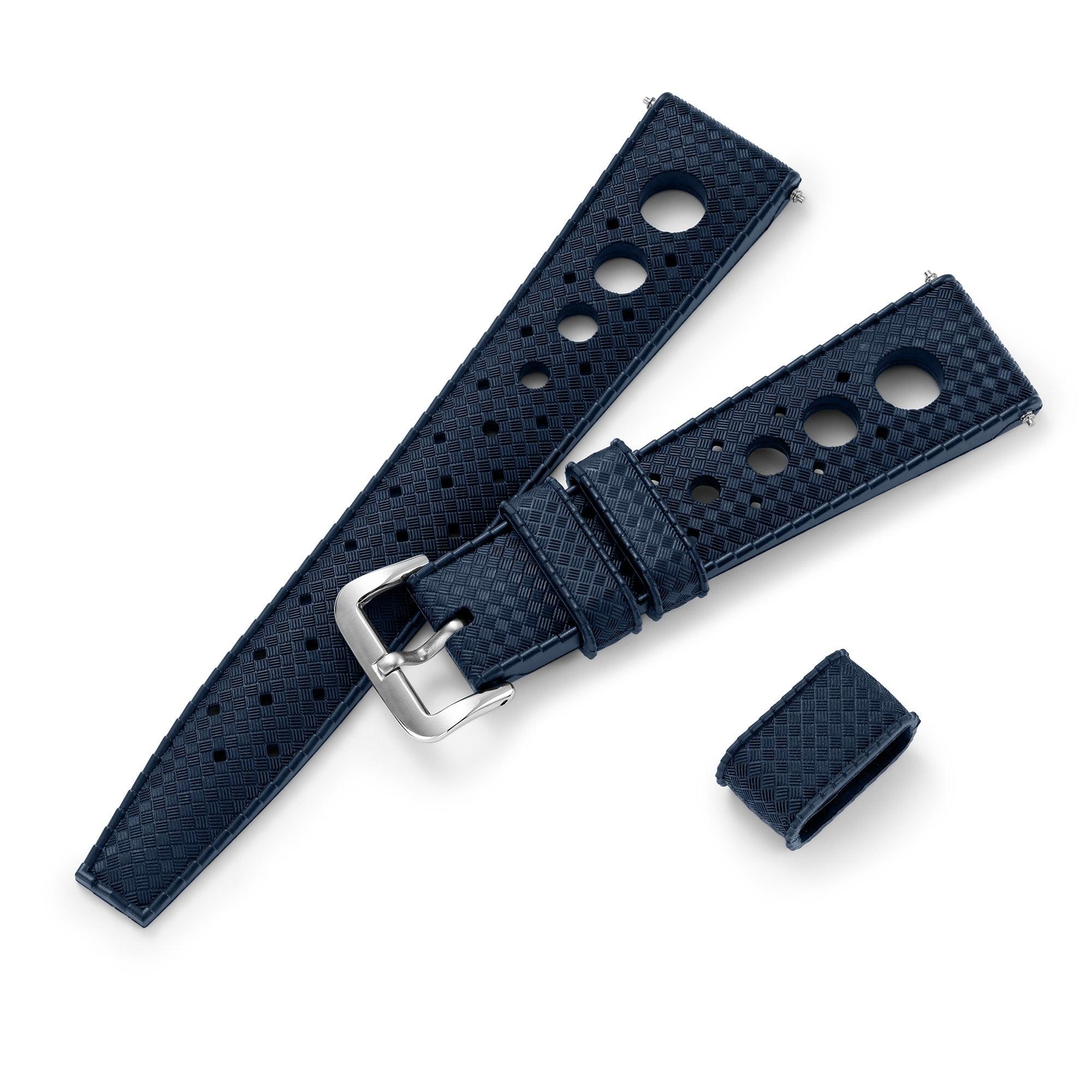 Blue "Rally" Tropic Rubber Strap - NSA - Image 5