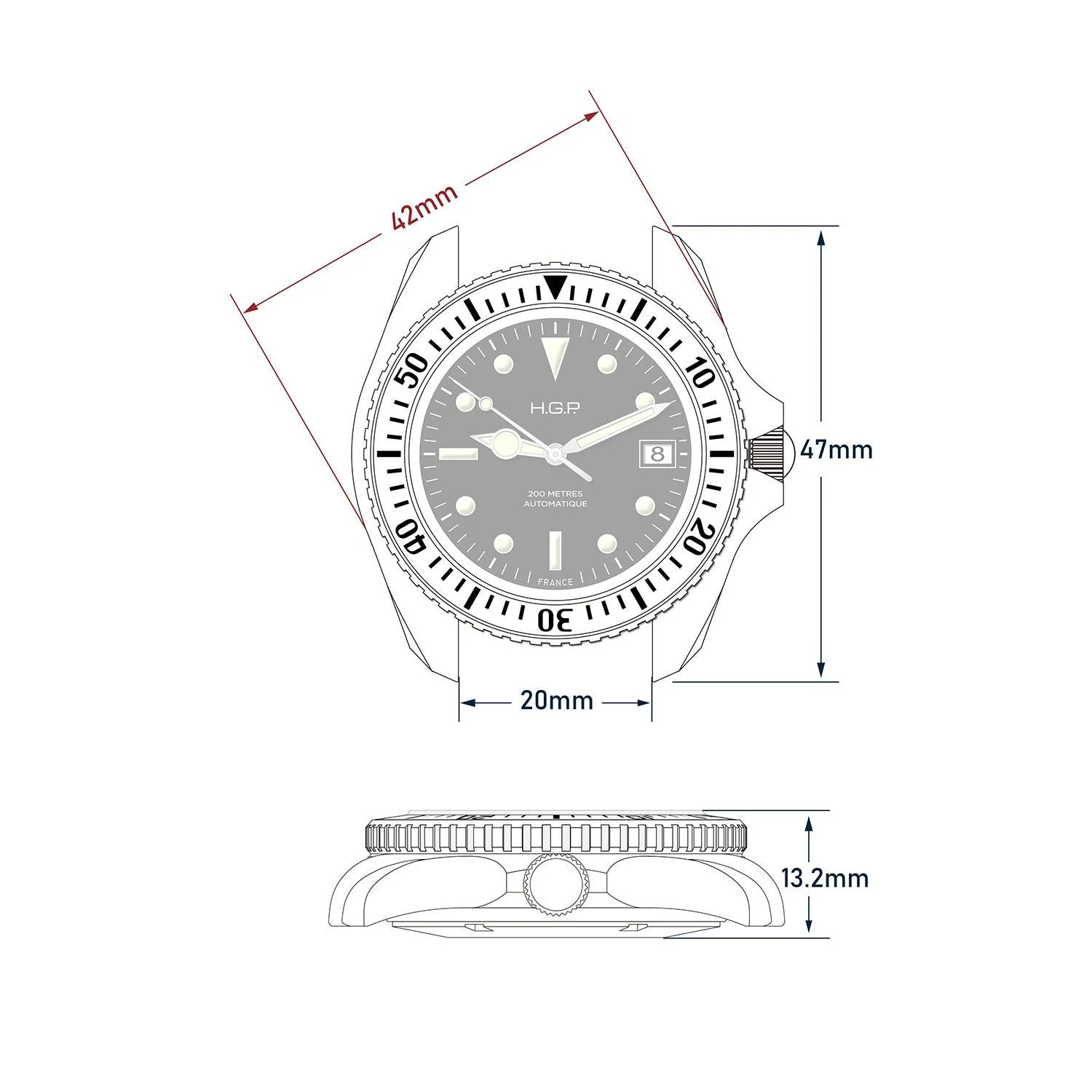 Diver 200M Automatic Diving Watch - Image 10