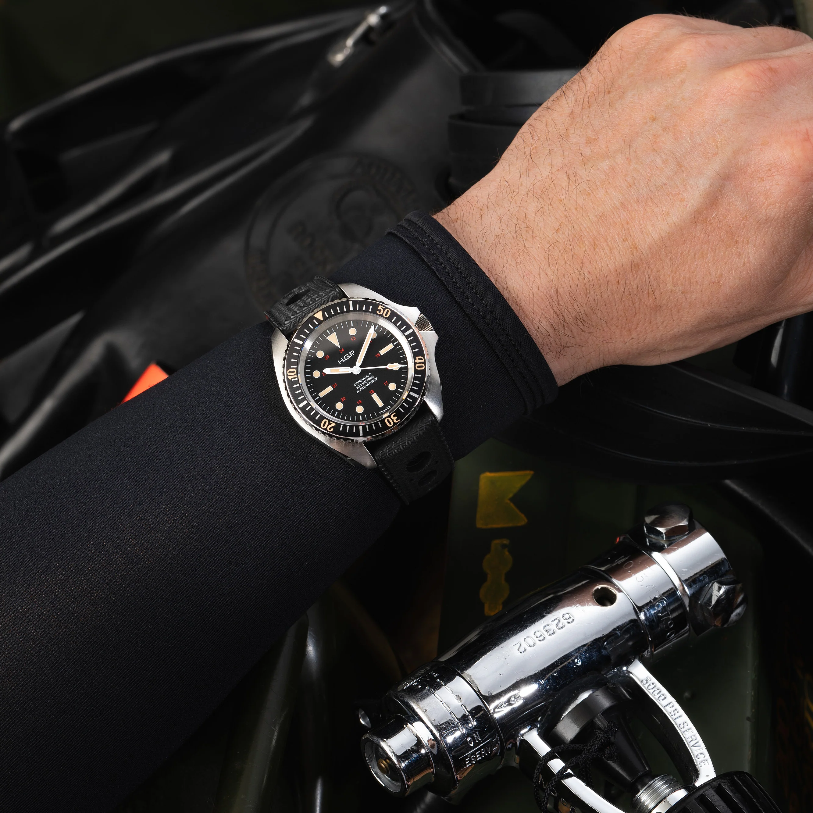 Diver 200M Automatic Commando Vintage Diving Watch - Image 6