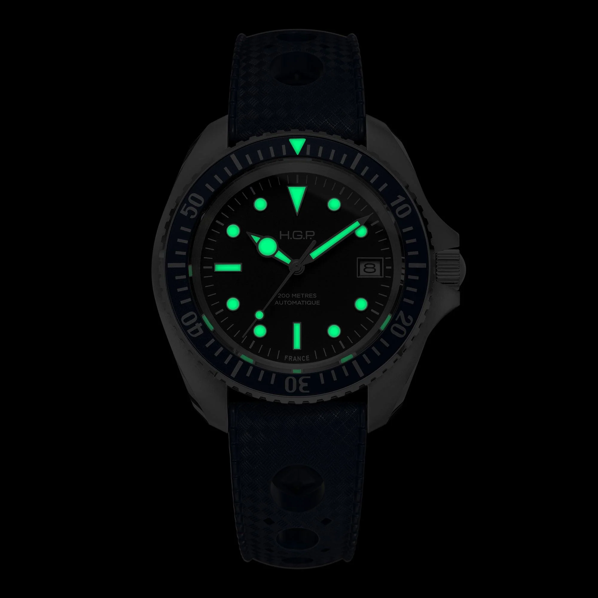 Diver 200M Automatic Diving Watch - Blue - Image 3