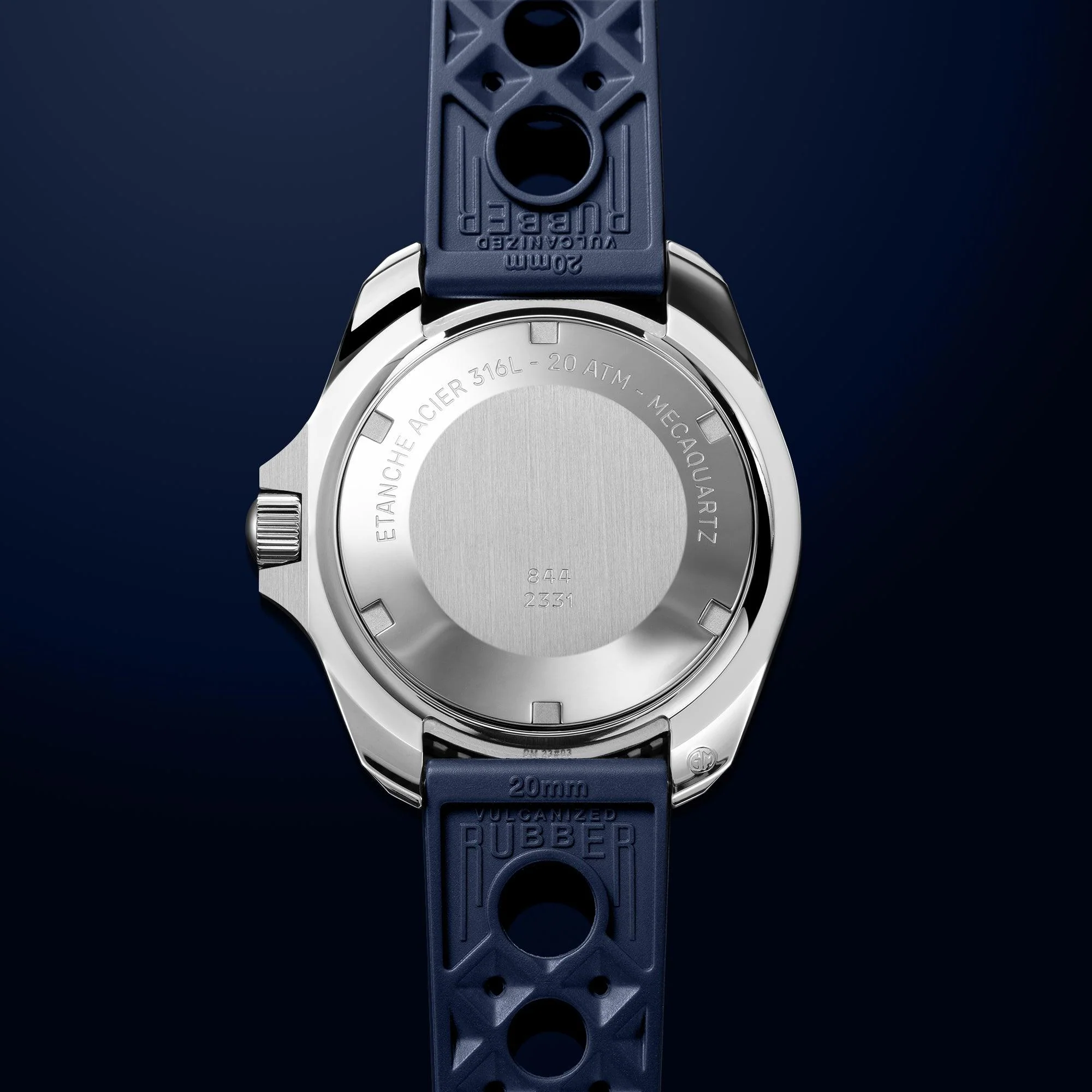Diver 200M Mecaquartz Diving Watch - Blue - Image 7