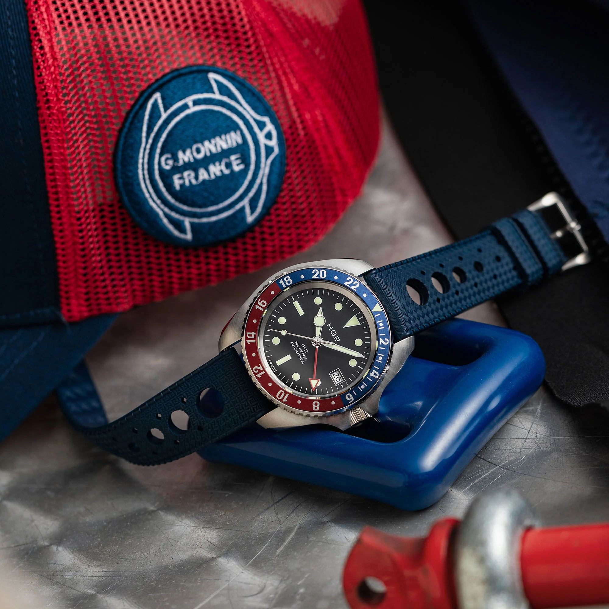 Diver GMT 200M Automatic - "Pepsi" - Image 4